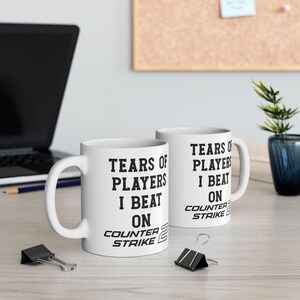 Tears of Players I beat on Counter Strike 2 CS:GO Funny gamer Mug image 2