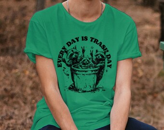 Funny Raccoon T-Shirt: Trash Panda Graphic Tee