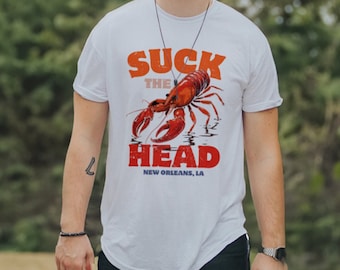 Camiseta de cangrejos de río hervidos: camiseta de fiesta de mariscos de Luisiana