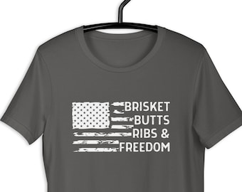 Brisket Butts Ribs & Freedom Tee