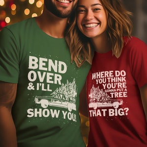 Funny Christmas Vacation Matching T-Shirt Set