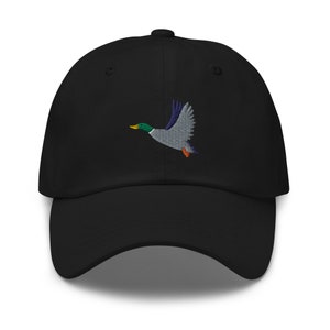 Flying Mallard Duck Hunting Dad Hunting Hat