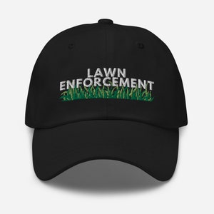 Lawn Enforcement Mowing Hat