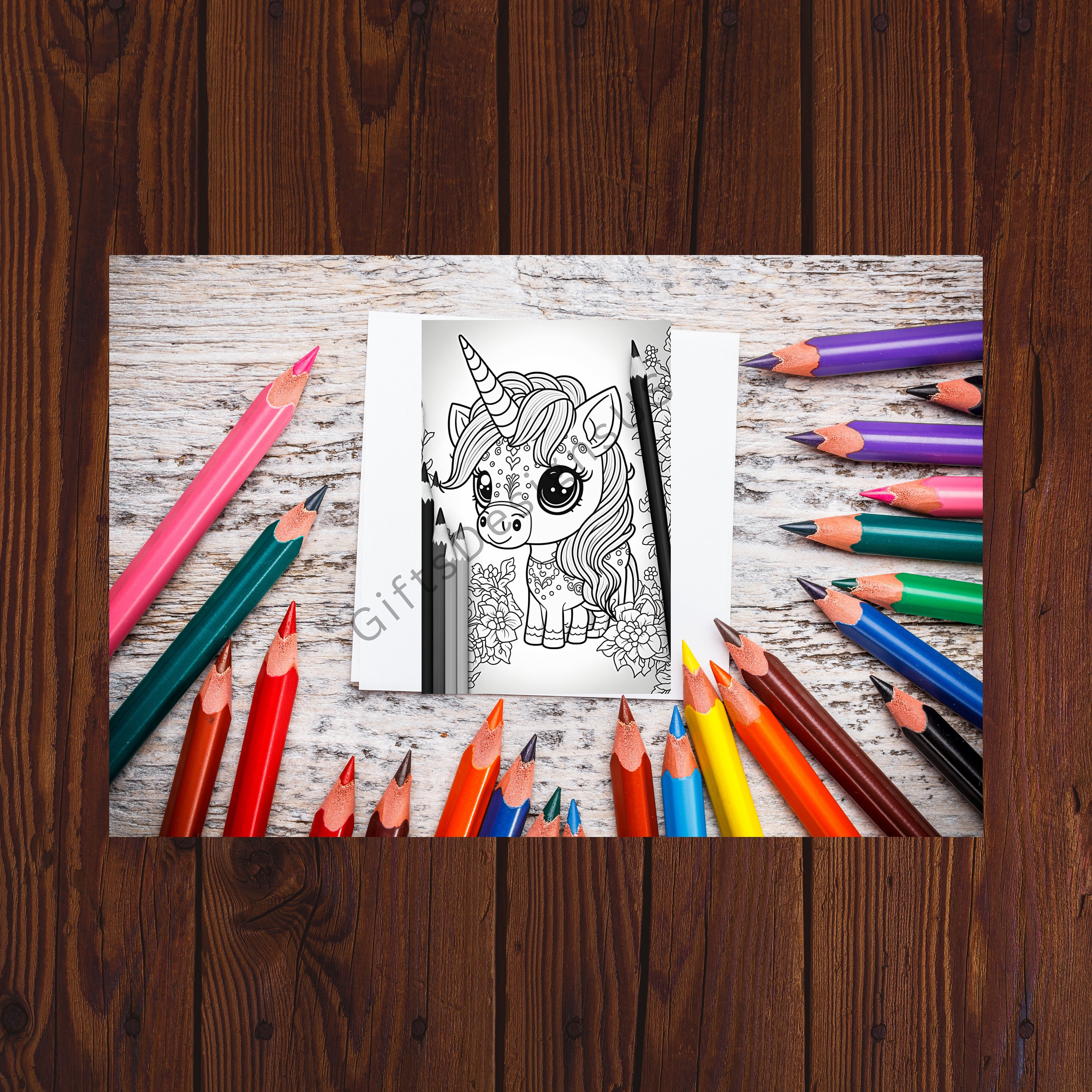 20 Kawaii World Animals Coloring Pages Adults Kids Teens 