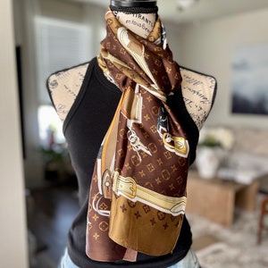 Louis Vuitton Head Scarf 