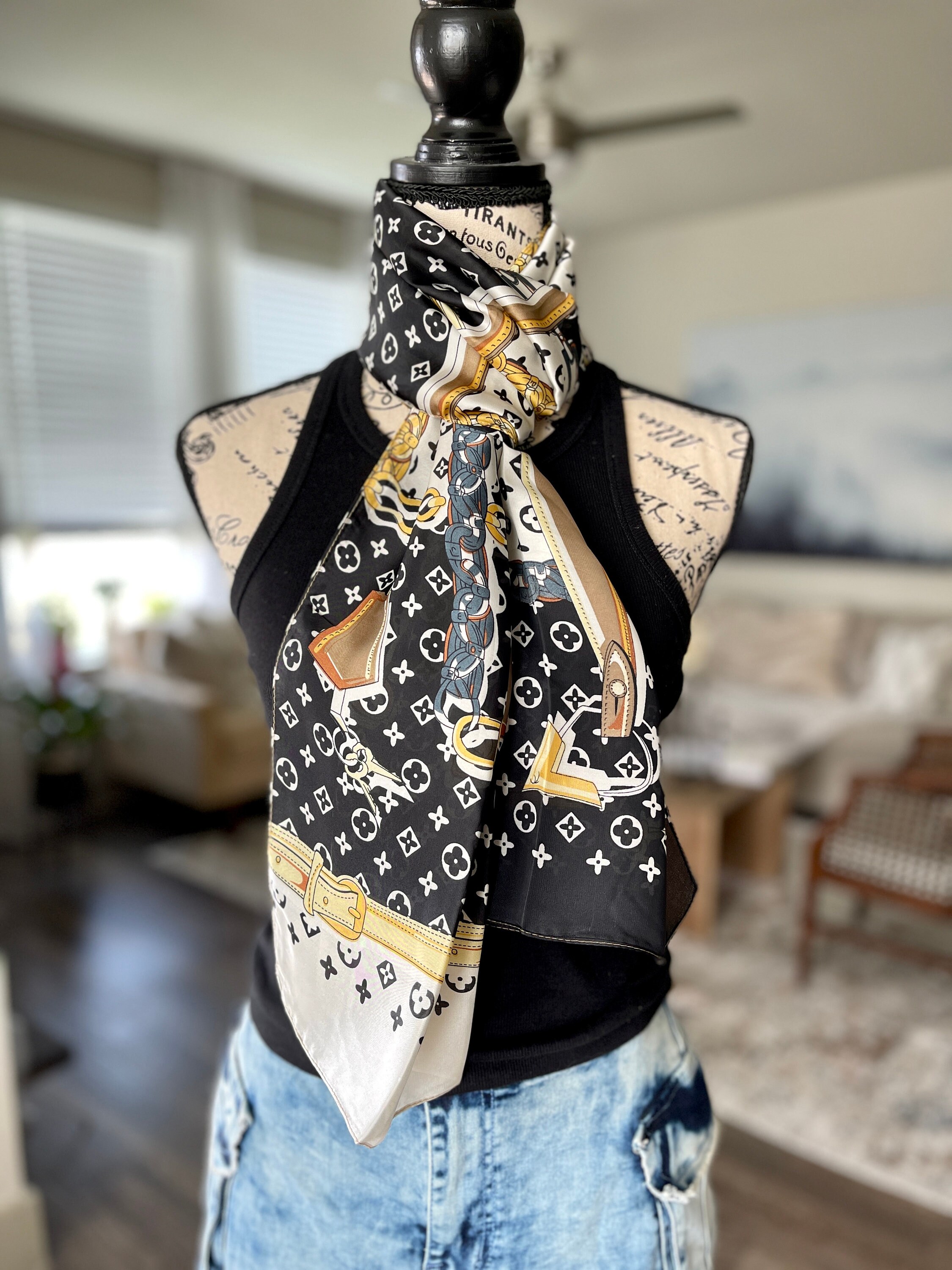 Louis Vuitton Silk Scarf 