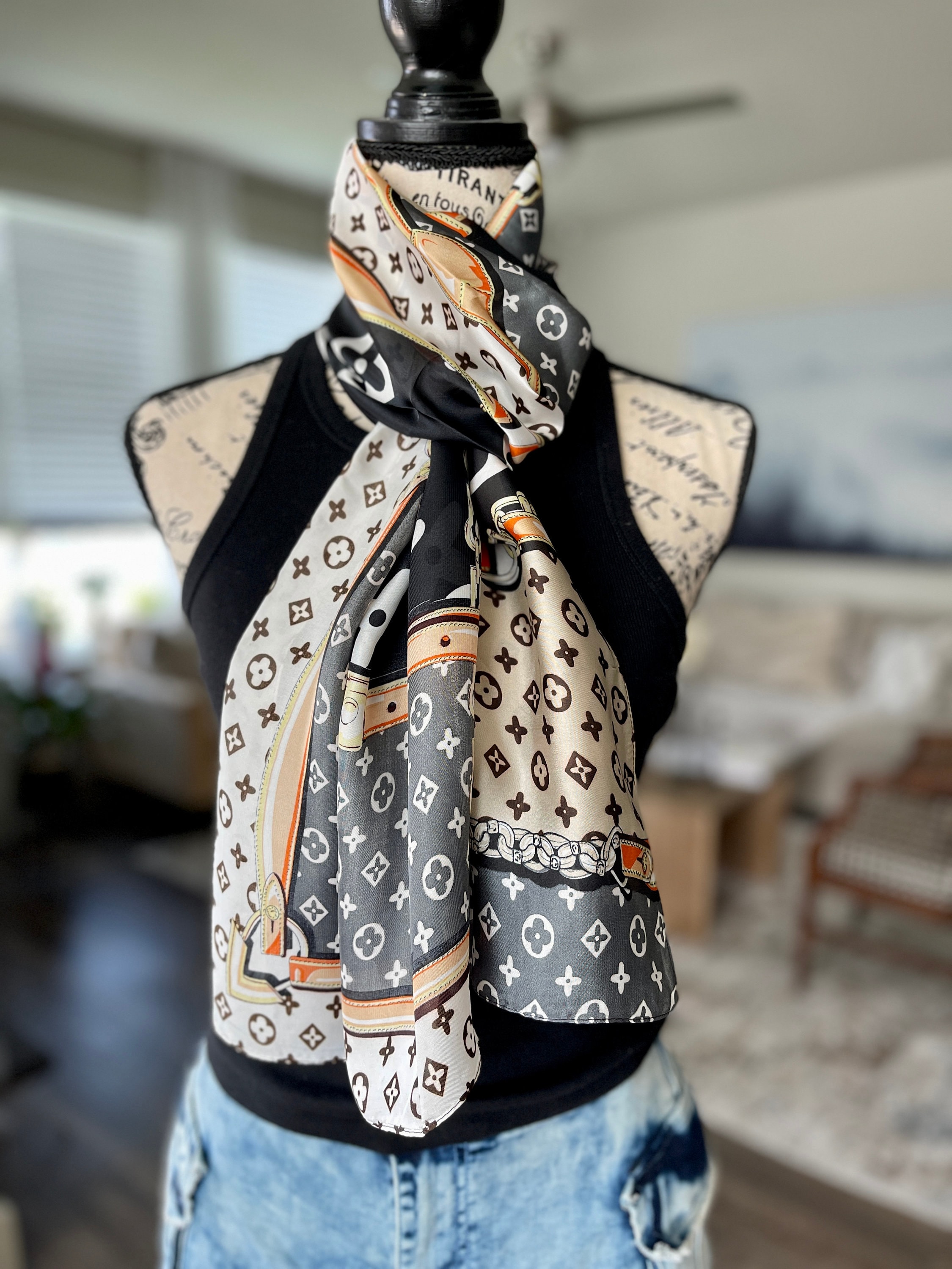 Louis Vuitton Monogram Denim Shawl