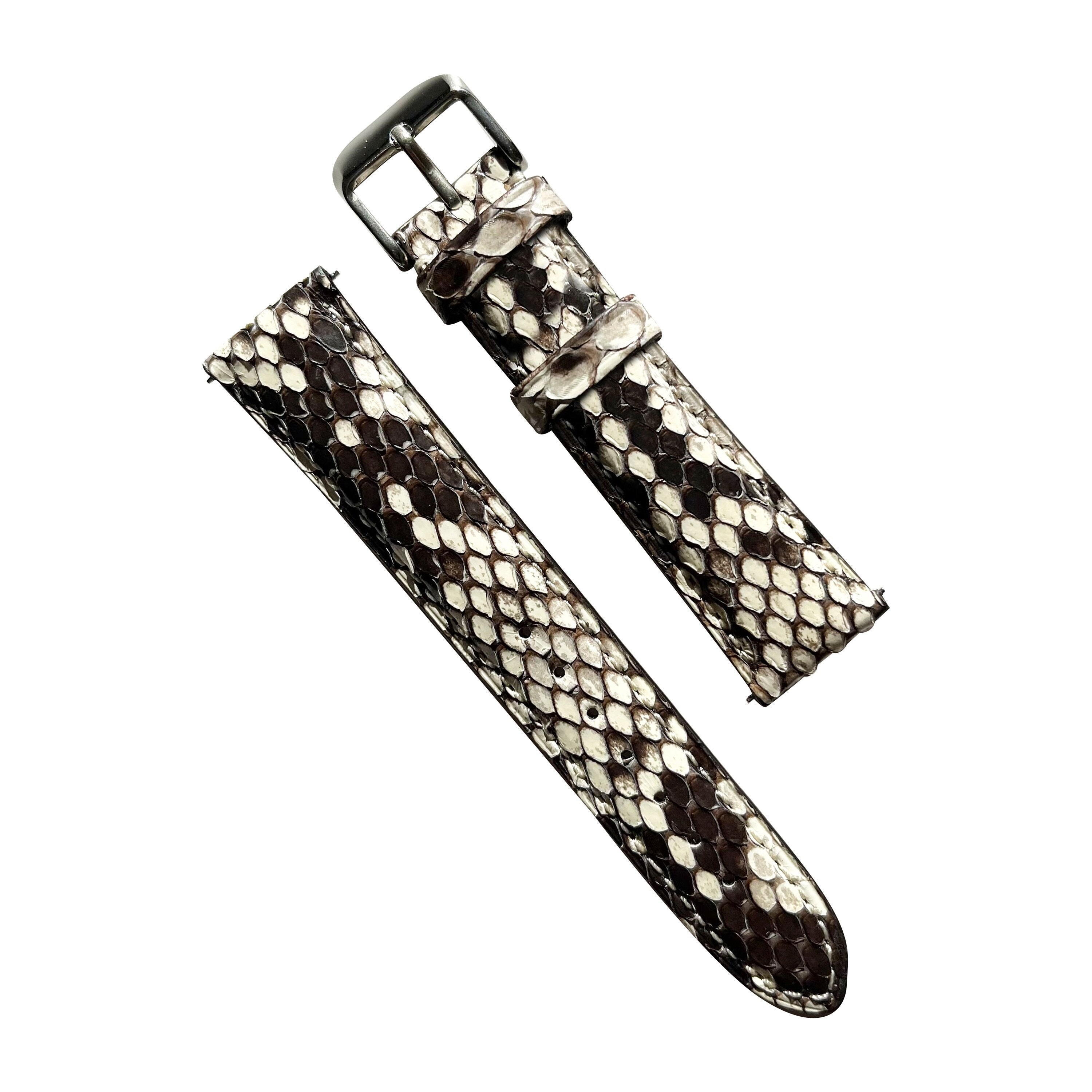 Python Leather Strap 20mm