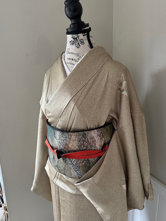 Formal Obi - Authentic Japanese Silk “Fukuro” obi