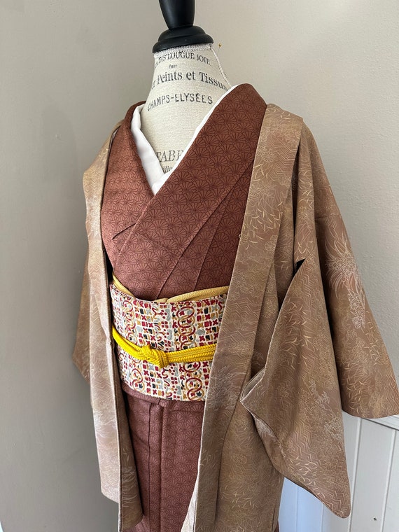 Haori - Authentic Vintage Japanese Silk Jacket