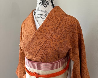 Kimono  - Authentic antique Japanese Kimono “Komon”