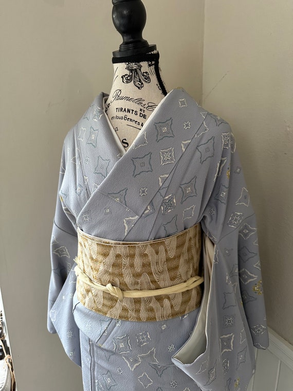 Kimono  - Authentic antique Japanese Kimono “Komon