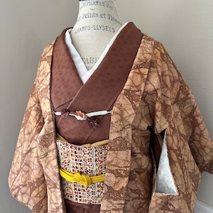 Haori - Authentic Vintage Japanese Silk Jacket