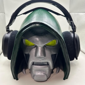 Dr Doom headset stand