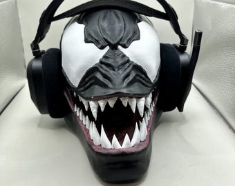 スパイダーマン ヴェノム ヘッドホンスタンドヘッド、ヘッドホン