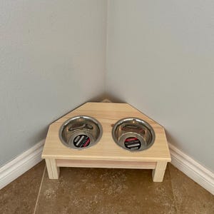 Support de gamelle pour chien surélevé avec alimentation lente, mangeoire pour chien sur mesure image 20