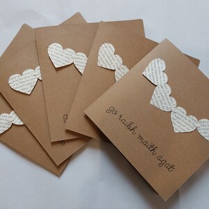 OSO - ¡PAQUETE! Go Raibh Maith Agat - Tarjeta de agradecimiento / Tarjetas de agradecimiento irlandesas, cárta Gaeilge, tarjetas irlandesas, tarjetas hechas a mano / fia beag fiabeag