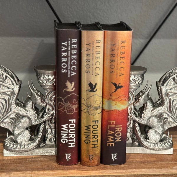Dragon Bookends - Etsy