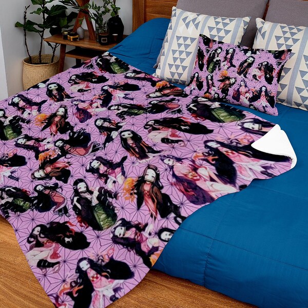 Anime Blanket Etsy