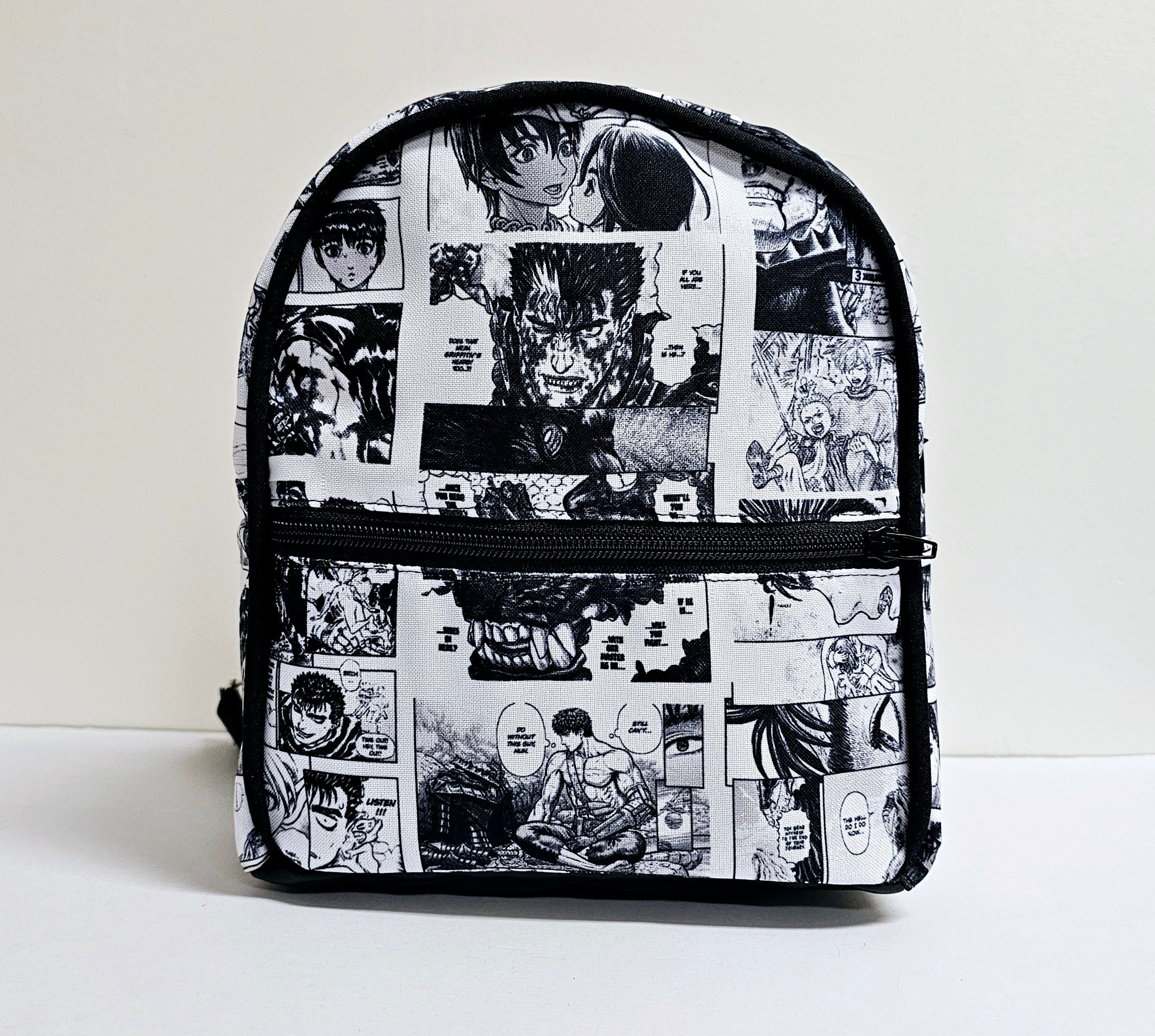 Timoom Checkered Mini Backpack Aesthetic Japanese Anime Small