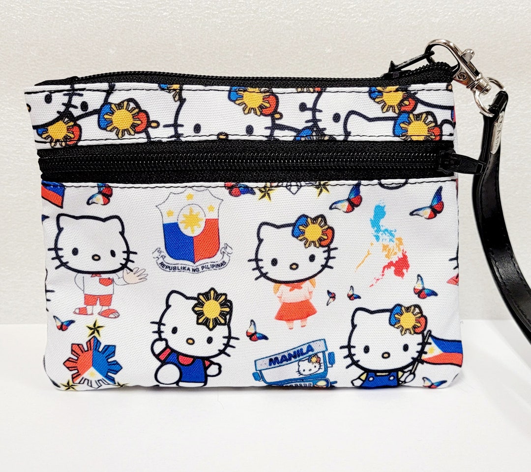 HK Philippines Filipino Theme Clutch Bag With Detachable Wristlet brand