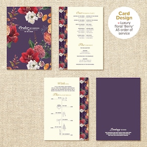 Hochzeitskarten | Blumenordensservice | Exklusive Hochzeitspapeterie | Ordnungsdienst