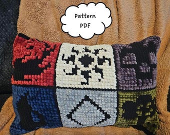 Mana Pillow Pattern (magic the gathering)