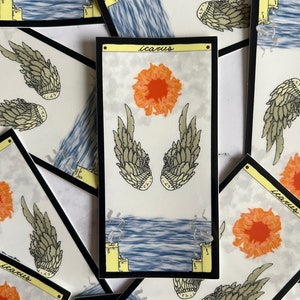 Icarus Oracle Vinyl Sticker | Waterproof bild 1
