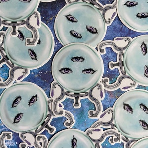 Third Eye Clear Vinyl Sticker | Waterproof