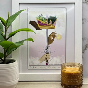 Ace of Swords Art Print | Tarot | Minor Arcana