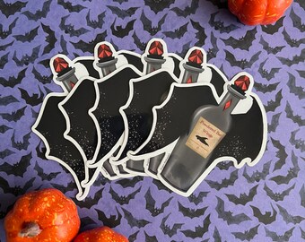 Bat Wing Potion Vinyl Sticker | Waterproof