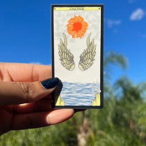 Icarus Oracle Vinyl Sticker | Waterproof bild 4