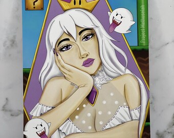 Boosette Art Print | Super Mario | Fanart
