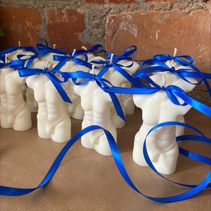 Soy candle - Male body - no added scent or color - bachelorette gift  - Shaped Candle - Sculpture Candle - Home Decor - gift to a girlfriend