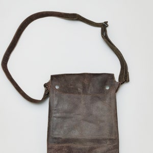 Indiana leather bag, Indy Jones Bag with Leather Strap, Adventure bag Harrison jones, Distressed leather bag, waxed leather messenger bag