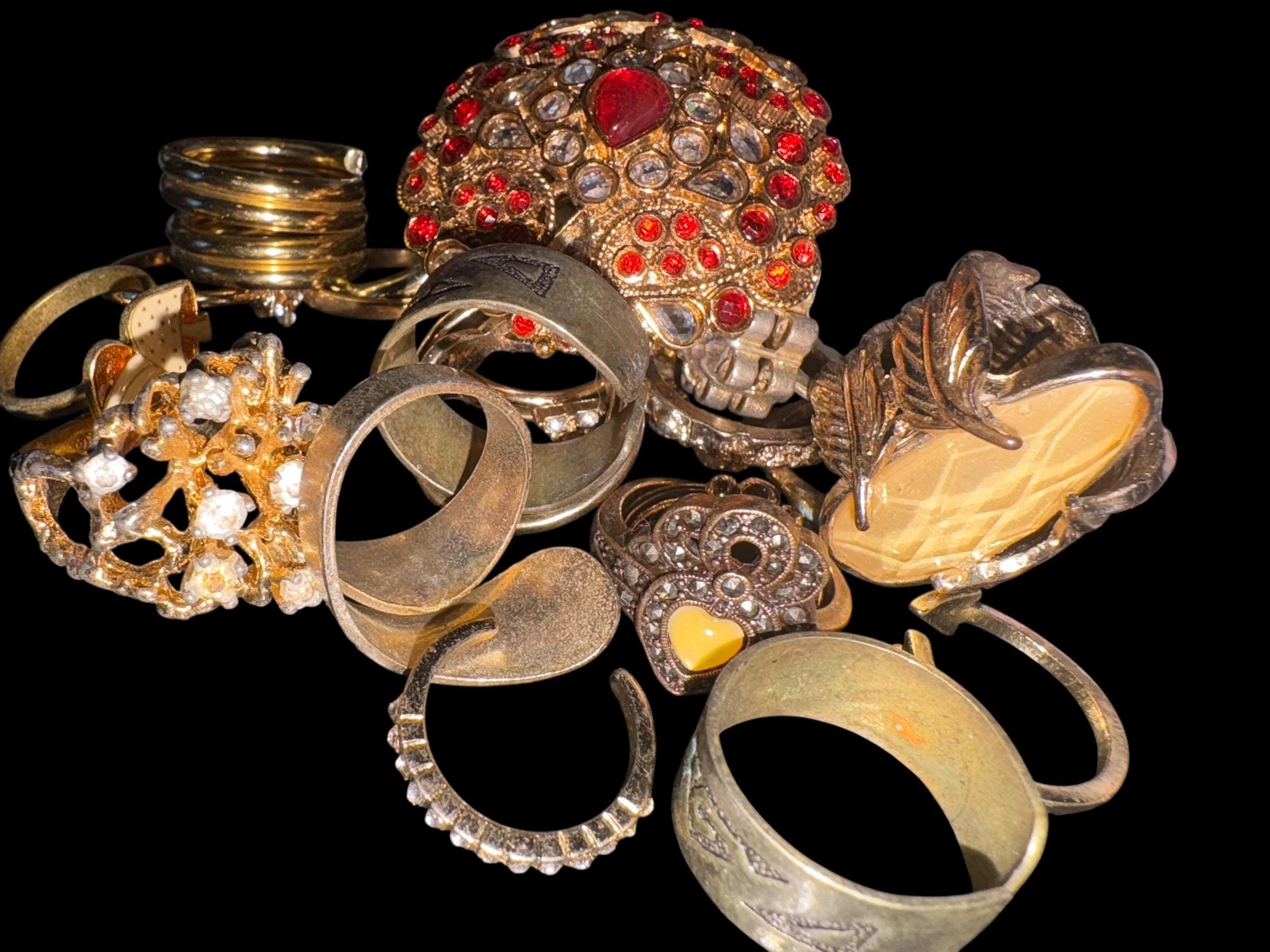 Vintage Ring Mystery Box | Set of 4 Rings | Antique to