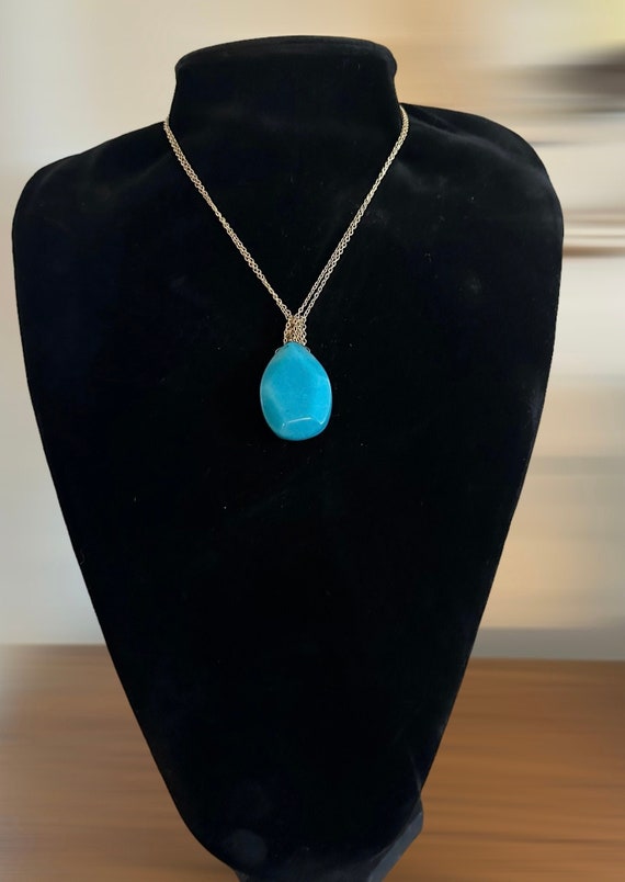 Beautiful Vintage NY Jewelry co. Turquoise necklac