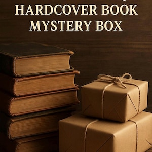 Vintage and Antique Hardcover mystery box| Instant Library | Unique Gift for Book Lovers| Books for decor | Classic Novels | Assorted Books
