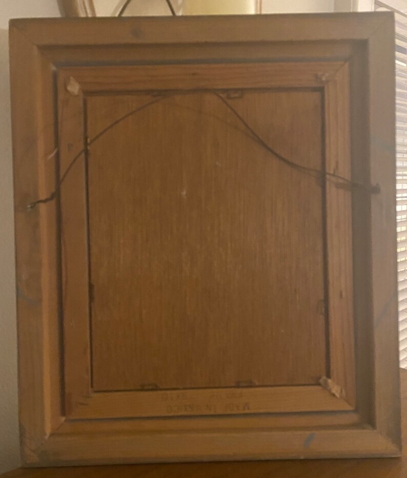 Vintage L. Keswick Oil on Canvas Framed Oil Painting Vintage Etsy