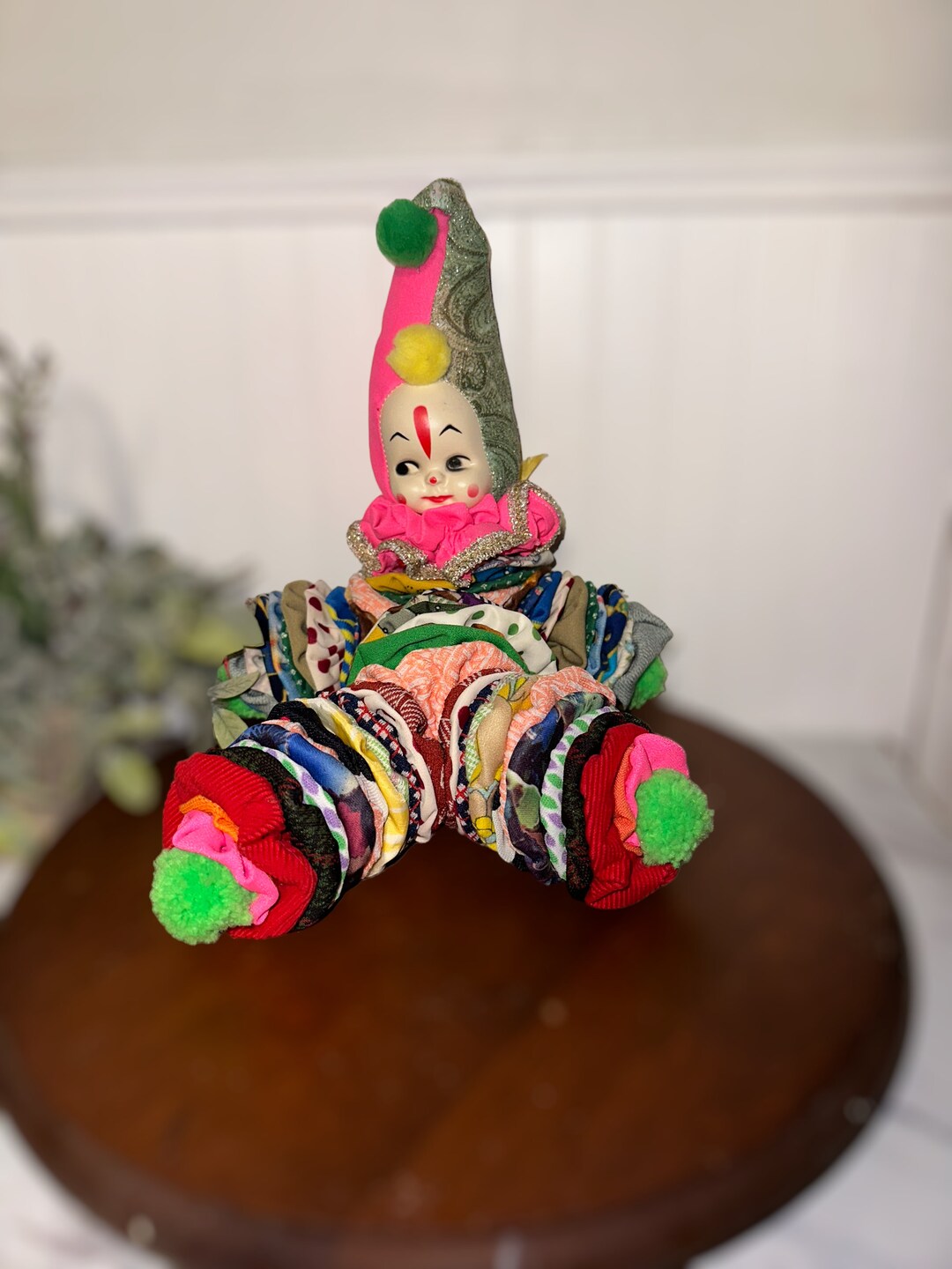 Vintage Yoyo Clown Doll Retro Toys Vintage Clowns Etsy