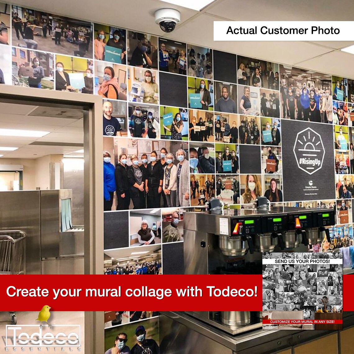 Family Wall Collage, Custom Picture Mural, Family Wall Mural, Photo