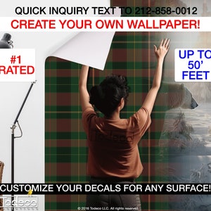 Customized Wallpaper, Custom Wallpaper, Design Your Own Wallpaper, Custom Design Wallpaper,  Custom Made Wallpaper, Custom Design Wall Mural