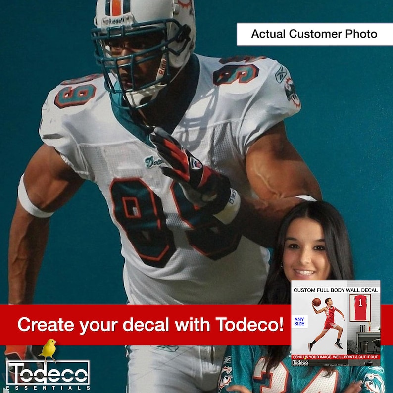 Custom Life Size Wall Decal, Custom Photo Wall Decal, Die Cut Full Body