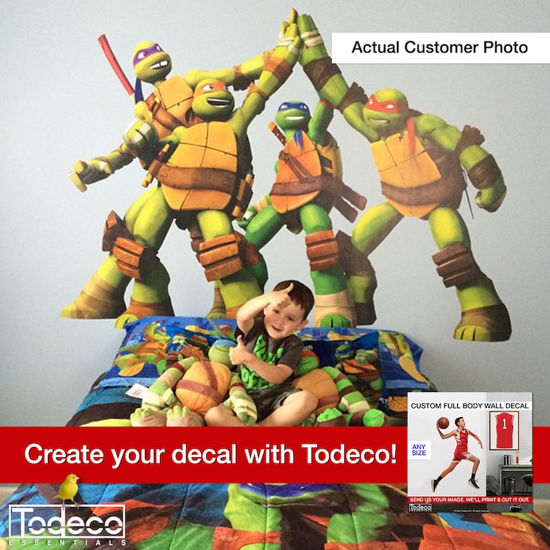 Custom Life Size Wall Decal, Custom Photo Wall Decal, Die Cut Full Body