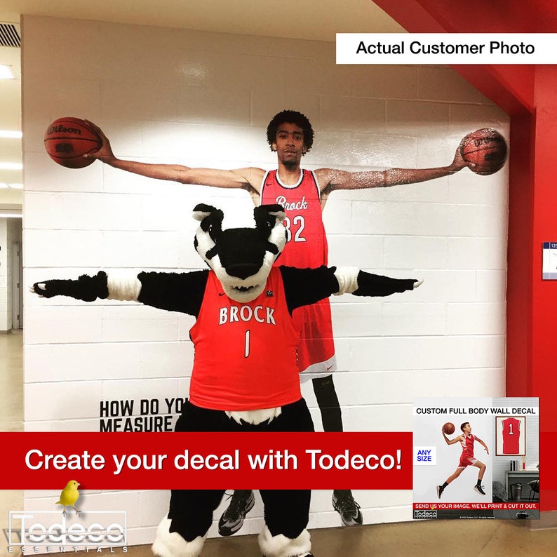 Custom Life Size Wall Decal Custom Photo Wall Decal Die Cut - Etsy