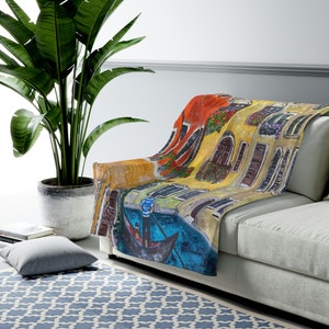 Venice Velveteen Plush Blanket