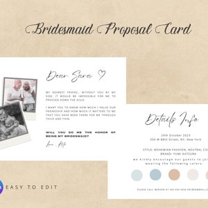 My Bridesmaid Proposal Story | Asking My Bestie to Be My Bridesmaid | Bridesmaid Proposal Card | Will You Be My Bridesmaid | Saying Yes