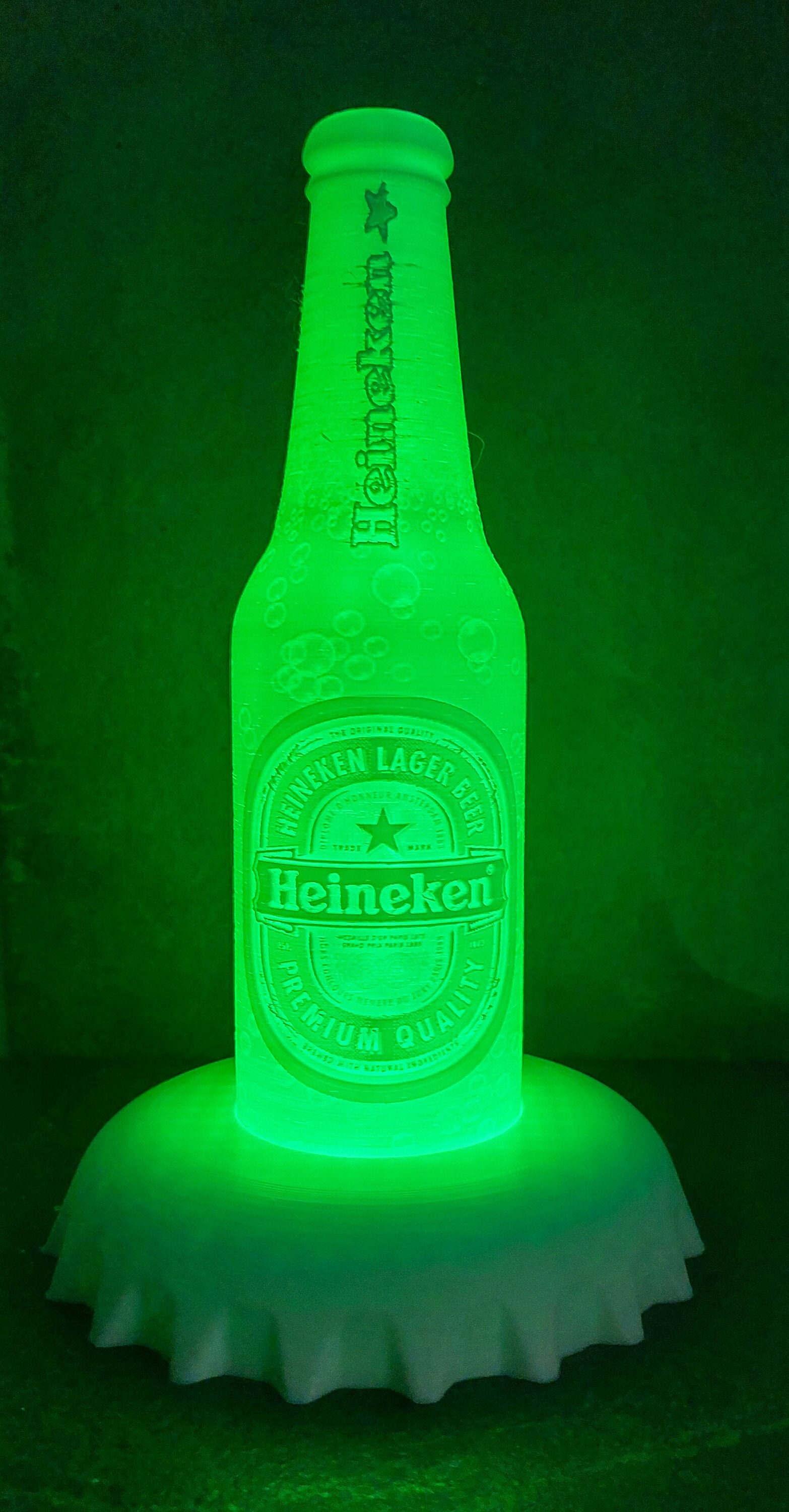 Heineken Silver Becher LED Becher - leuchtet