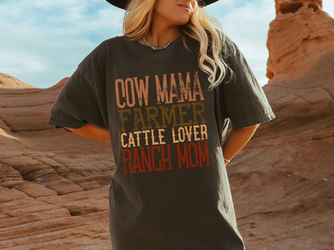 Intagram Ranch Mom Ranch Mom Mother's Day Shirt, Mama Farmer Comfort Colors® Tee, Country ...