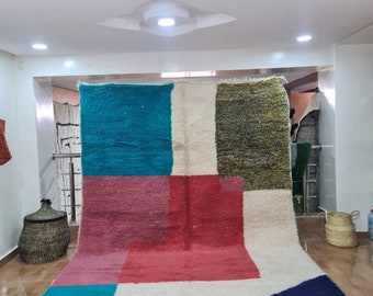 tapis marocain luxueux fait à la main